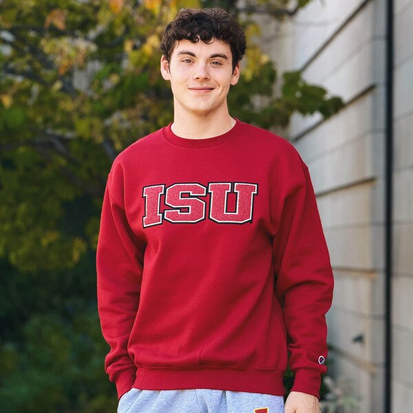 Champion ISU Cardinal Powerblend Crewneck Sweatshirt